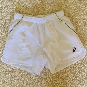 Asics White Shorts